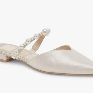 Dolce Vita Kanika Pearl Flats-Vanilla Pearls (NWT)